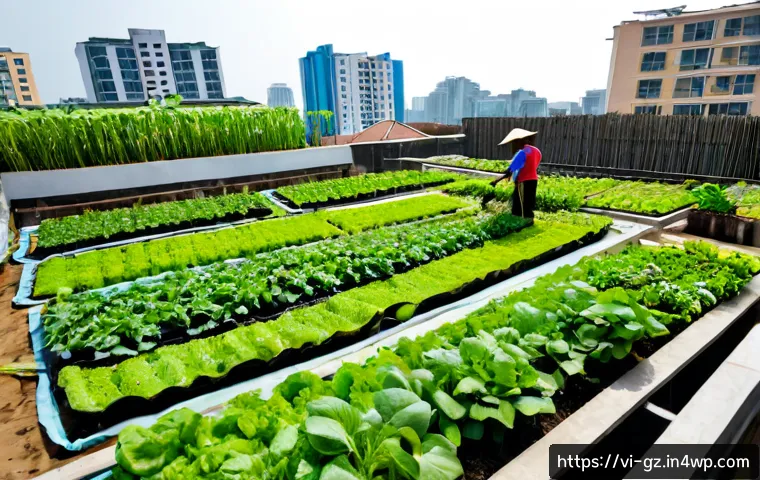 Home 17 휴먼스케일 도시계획에서의 도시 농업 실천 - Photorealistic human-scale urban agriculture in Ho Chi Minh City, Vietnam: a compact neighborhood ro...